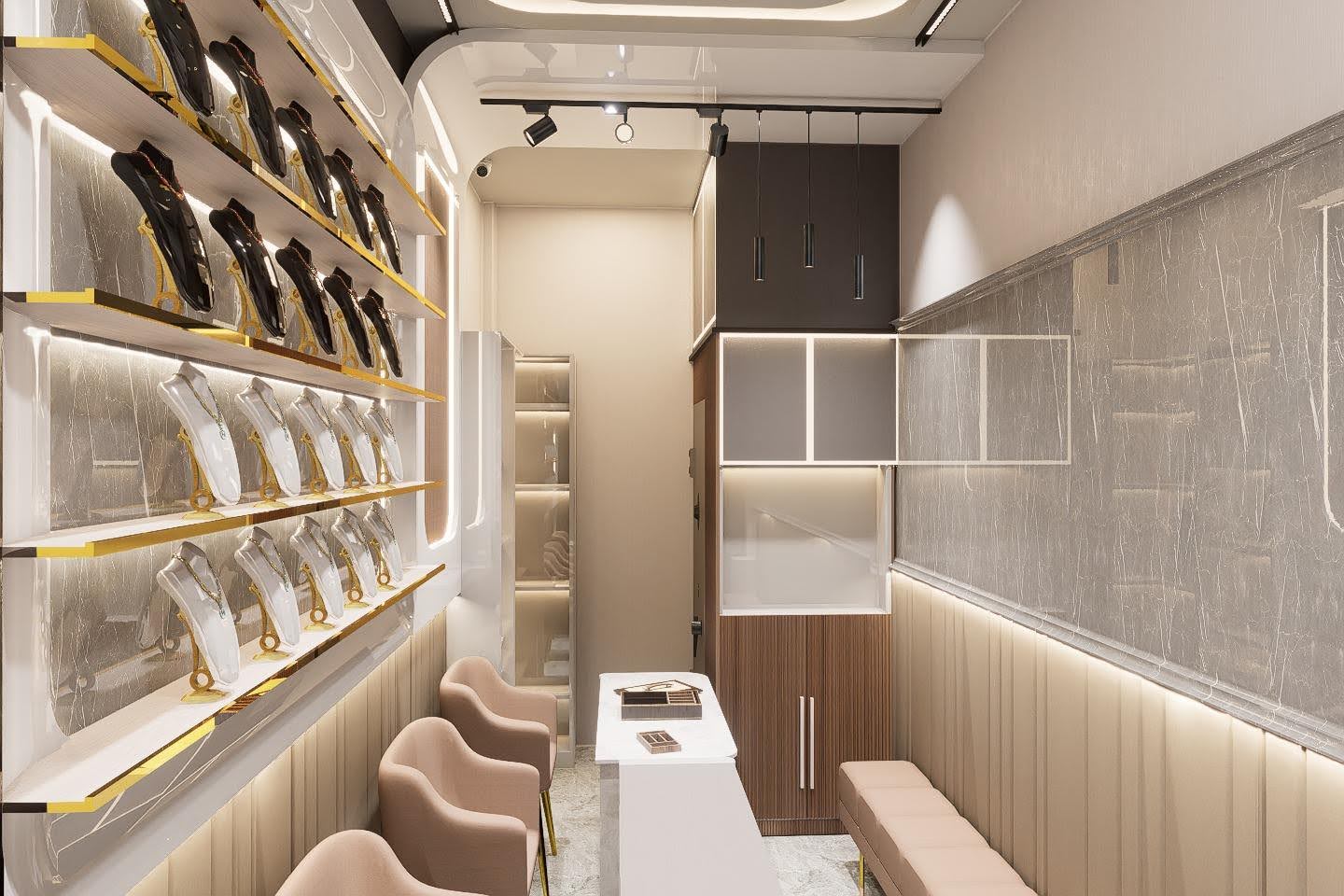 Rajiv Dhariwal Jewellers compact interior